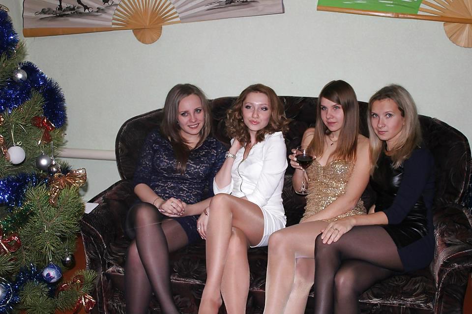 25P Sexy group pantyhose