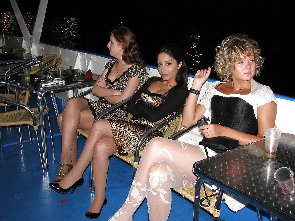 25P Sexy group pantyhose