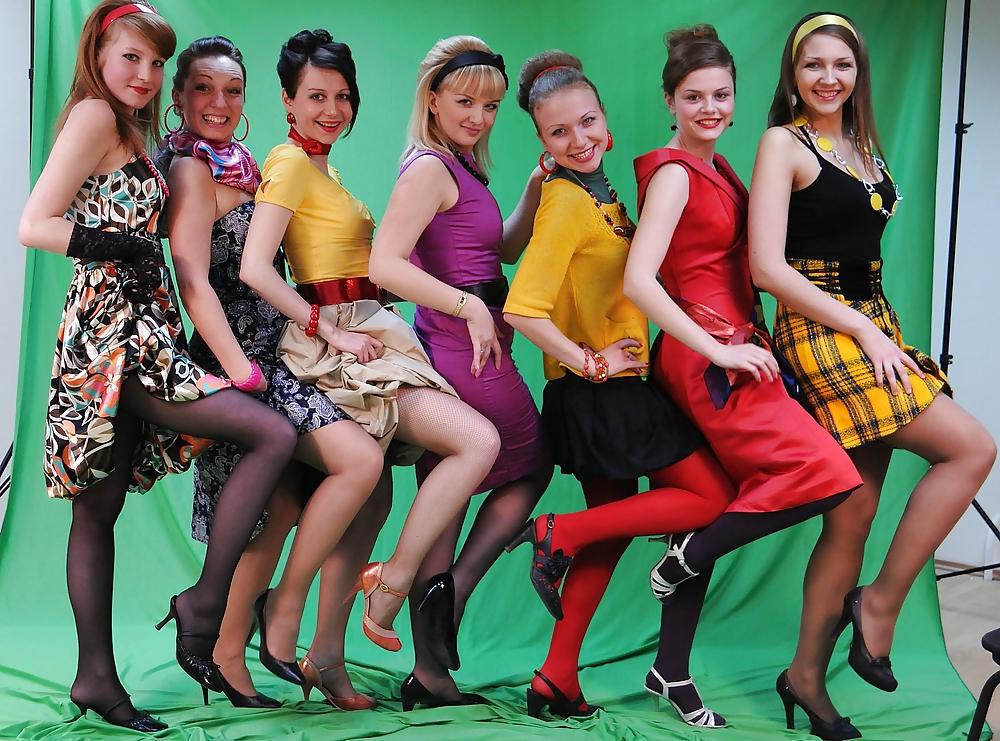 25P Sexy group pantyhose