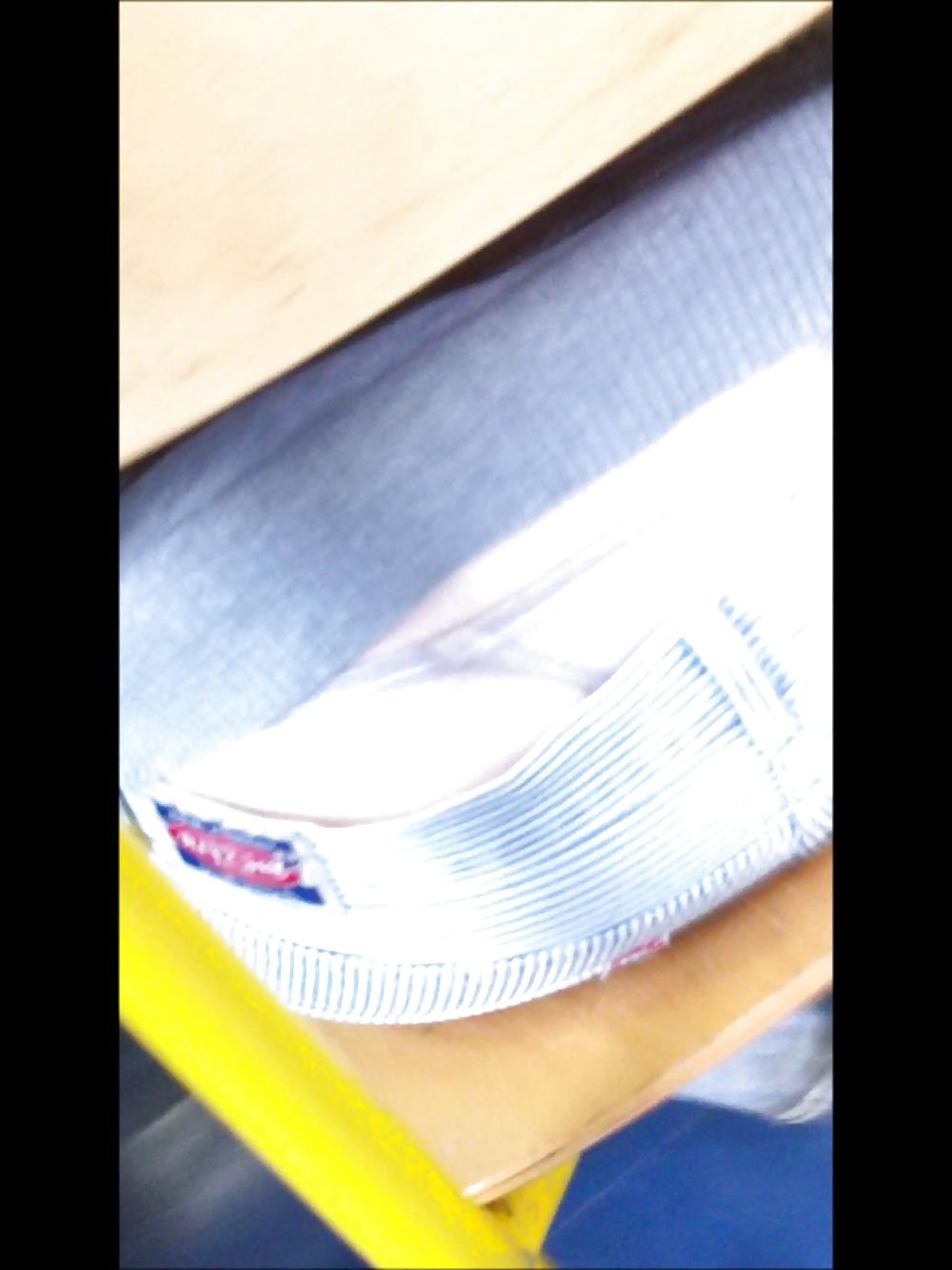 11P Visible thongs(string) and panties