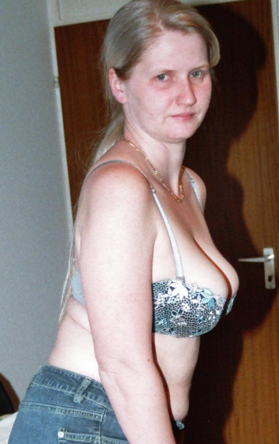 10P SAG - Wife's Hot Body In Short Tight Slinky Denim Skirt 13