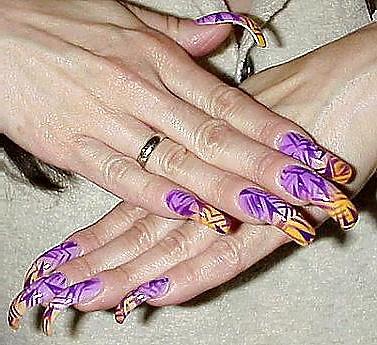 25P White chicks with long nails and long toenails Part 2