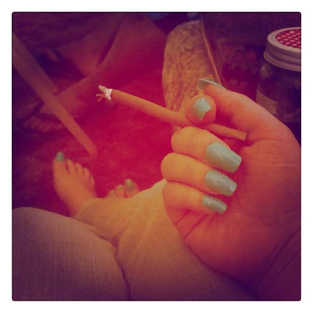 25P White chicks with long nails and long toenails Part 2