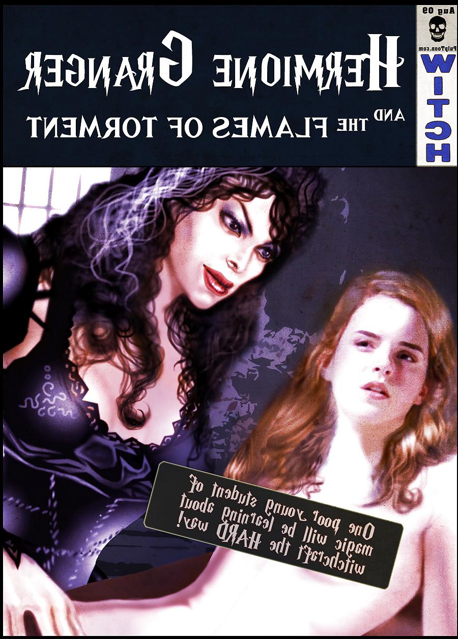 19P 0074- Cartoons- Hermione Granger and the Flames of Torment