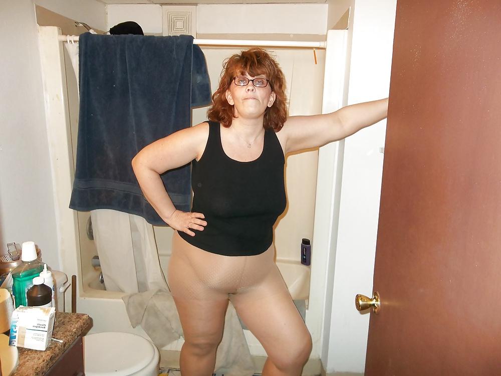 6P Wife in pantyhose.