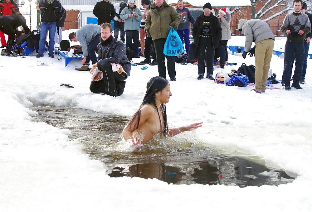 25P A swim in the ice water