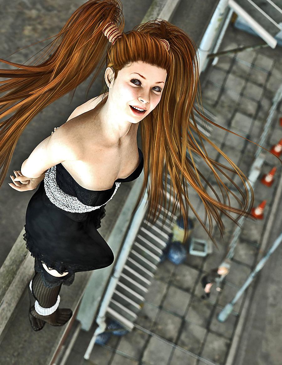 24P Dravuor uses his 3d talents to put beautiful women in peril