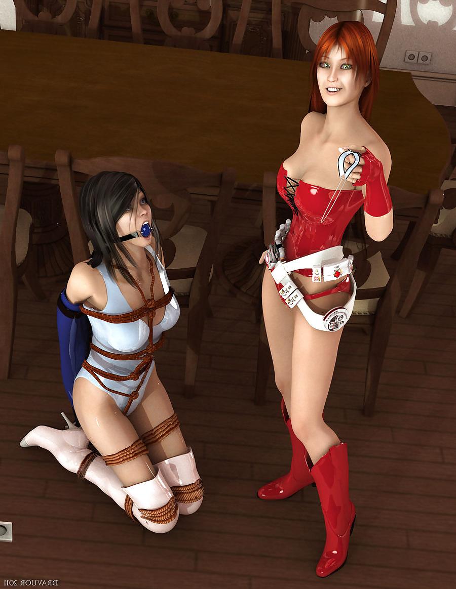 24P Dravuor uses his 3d talents to put beautiful women in peril