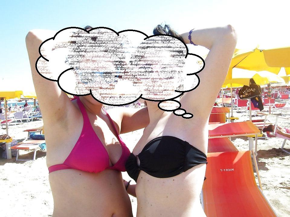 5P Stolen pics of bikini friend