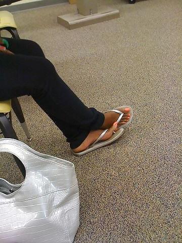 25P Beautiful long toenails