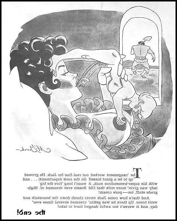 25P Erotic Book Illustration 22 - Jack and the Beanstalk