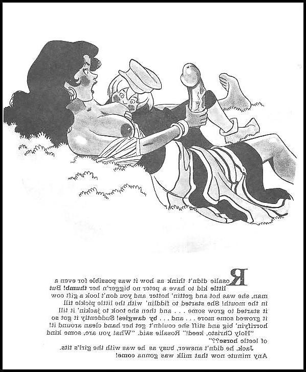 25P Erotic Book Illustration 22 - Jack and the Beanstalk