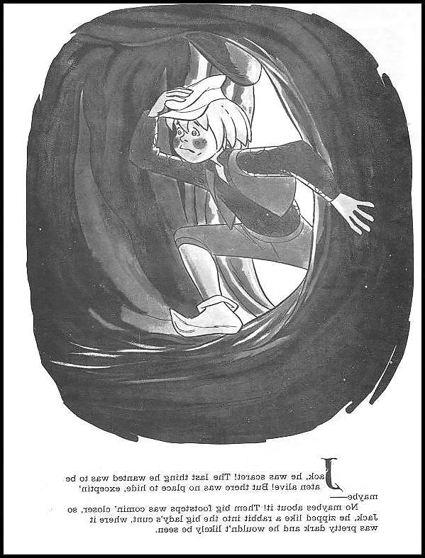 25P Erotic Book Illustration 22 - Jack and the Beanstalk