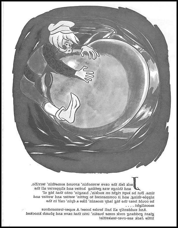 25P Erotic Book Illustration 22 - Jack and the Beanstalk