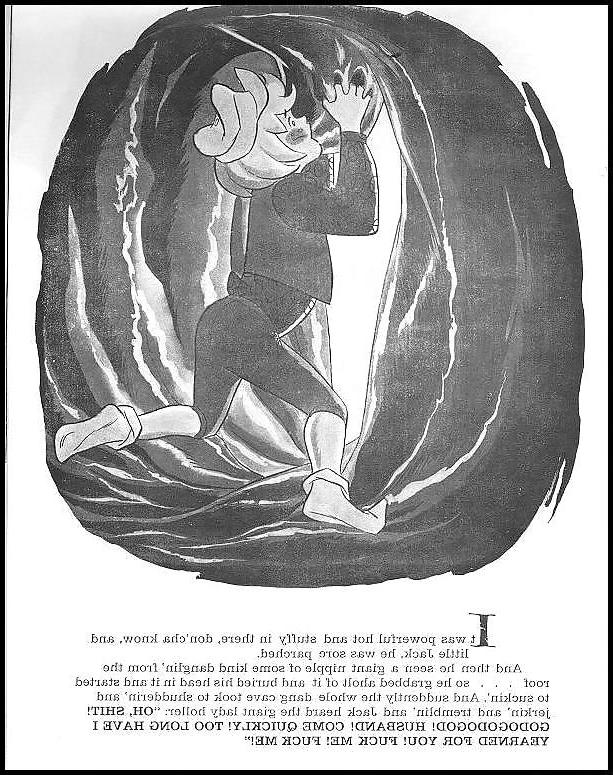 25P Erotic Book Illustration 22 - Jack and the Beanstalk