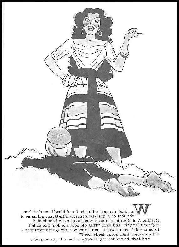 25P Erotic Book Illustration 22 - Jack and the Beanstalk