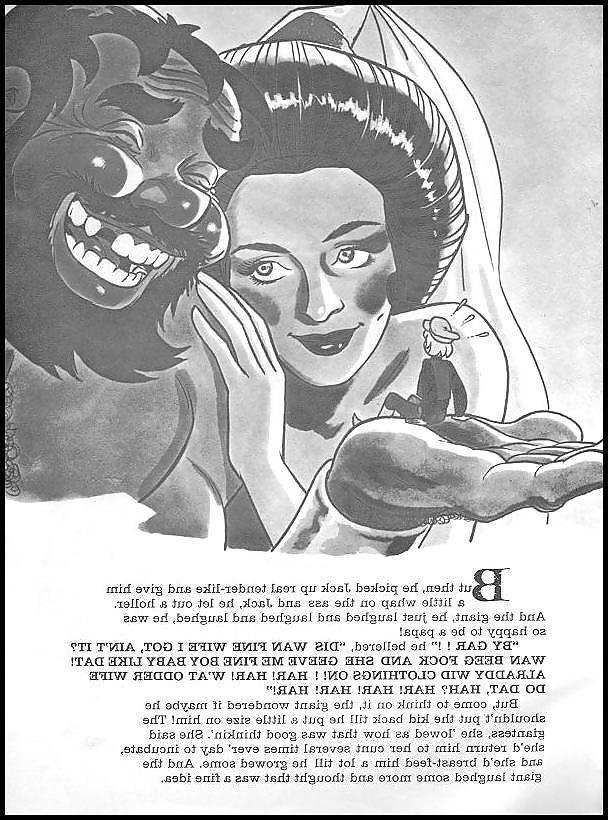 25P Erotic Book Illustration 22 - Jack and the Beanstalk