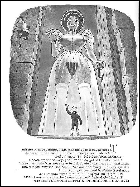 25P Erotic Book Illustration 22 - Jack and the Beanstalk