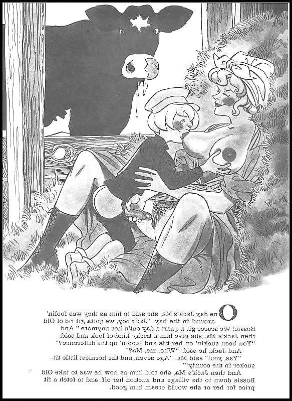 25P Erotic Book Illustration 22 - Jack and the Beanstalk