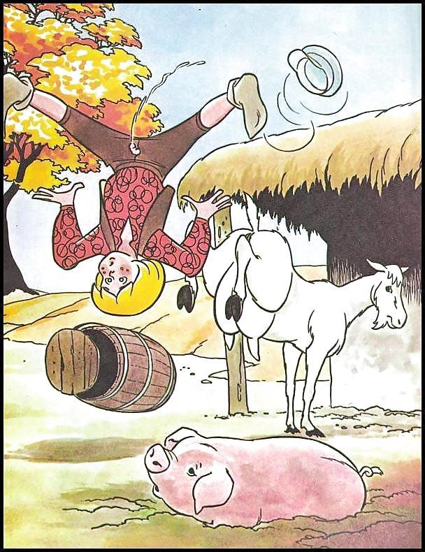 25P Erotic Book Illustration 22 - Jack and the Beanstalk