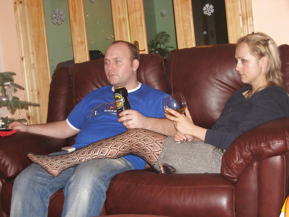 25P Nice Amateur Pantyhose