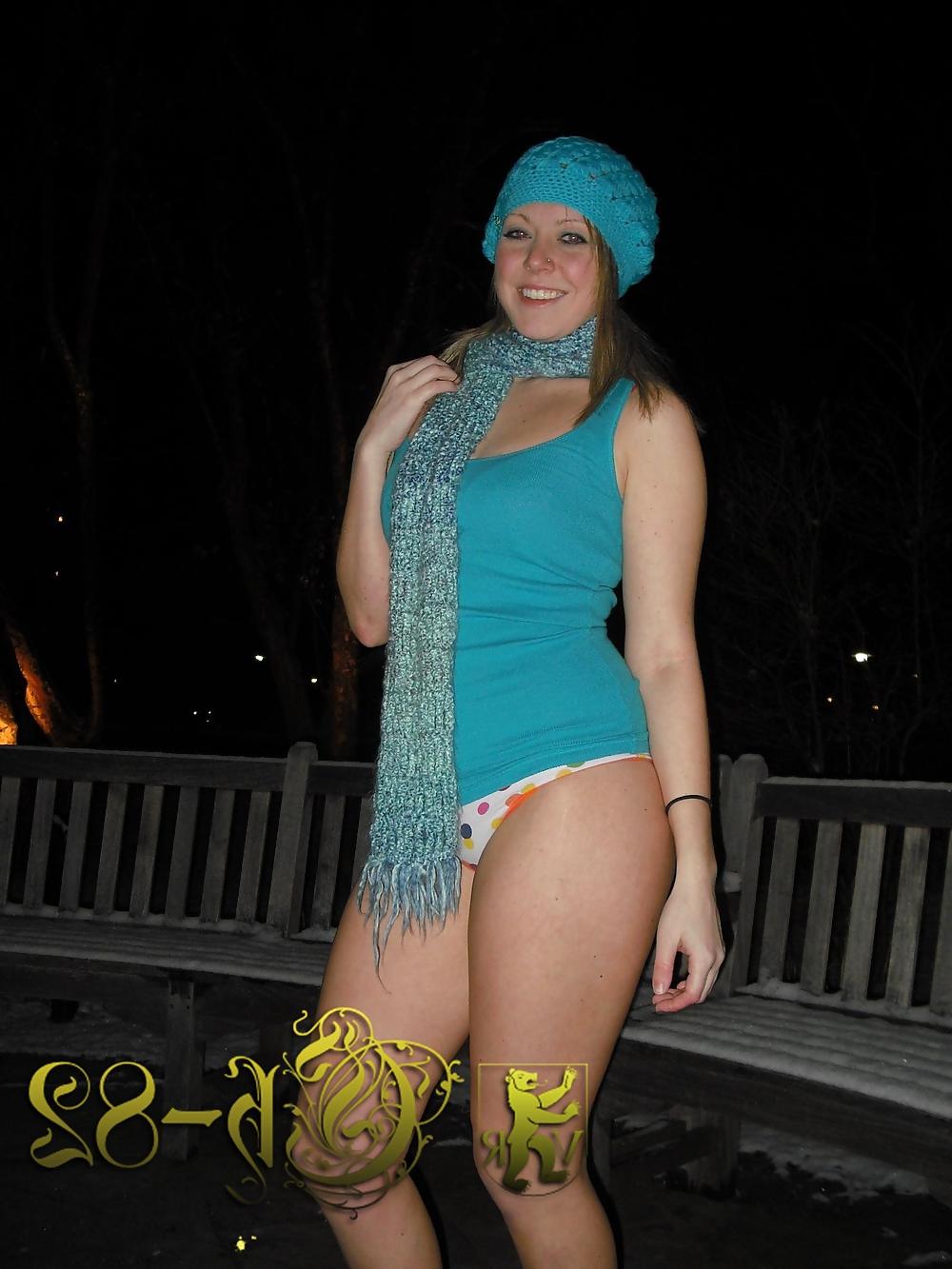 20P Another Sexy Blonde poses Naked