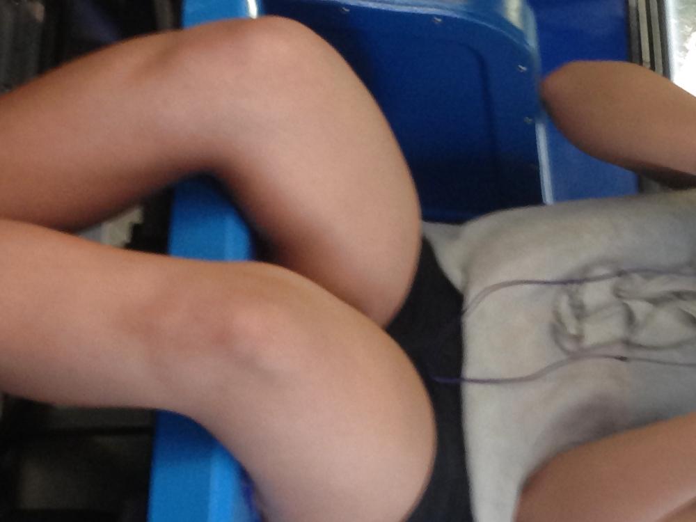 25P Just couldnt stop staring at her legs.