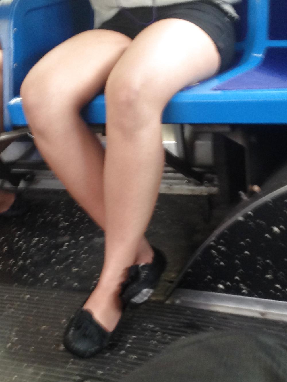 25P Just couldnt stop staring at her legs.