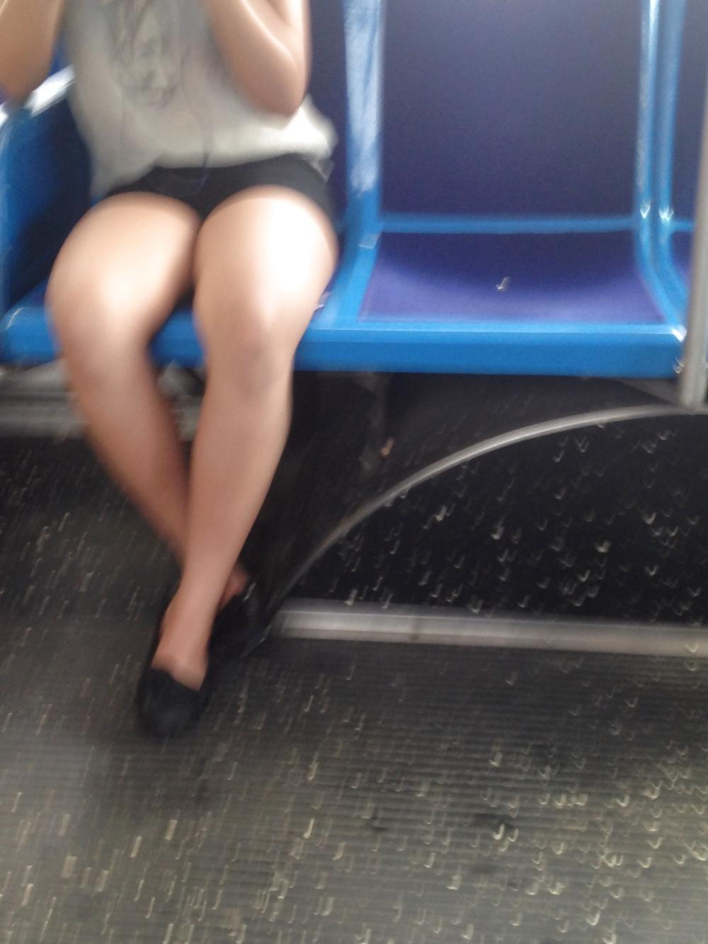 25P Just couldnt stop staring at her legs.