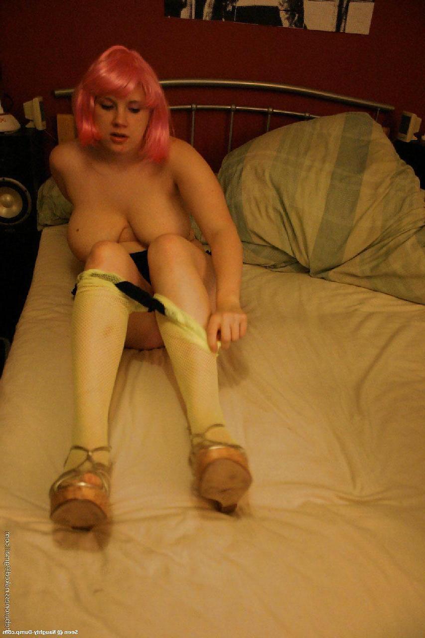 25P My collection 41 : busty teen like to be naked in the street