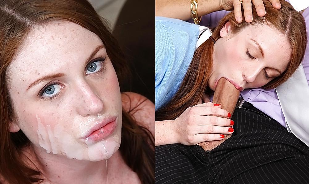 25P From the Moshe Files: NEW Before After Cum Facial