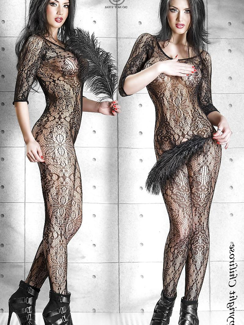 25P Catsuit body stockings 2