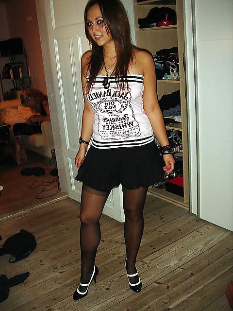 10P Swedish girls in pantyhose and stockings