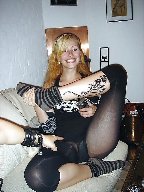 10P Swedish girls in pantyhose and stockings