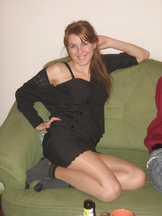 25P Nice Amateur Pantyhose 2