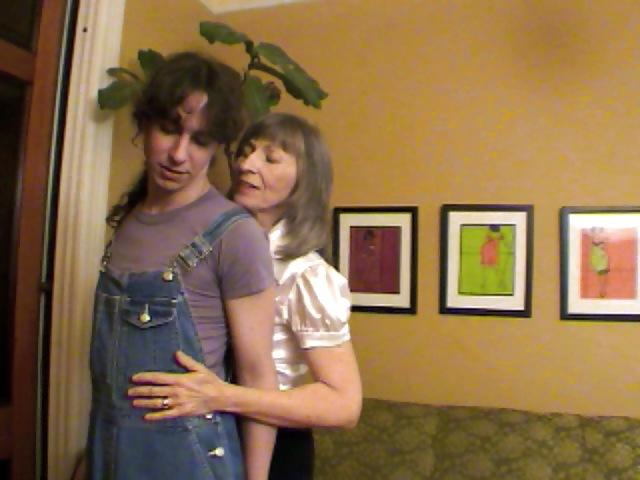 19P Mrs Loving Dressing Her Sissies for their Milking