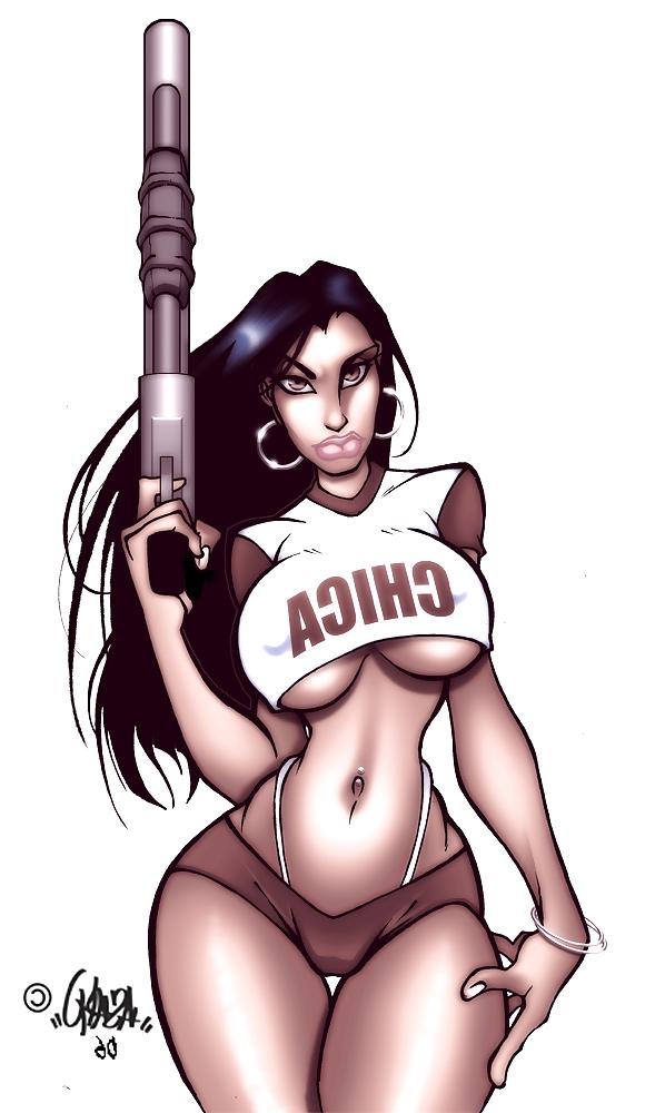 25P Sexy Black Women. The Block and Deviant Arts chicks 70