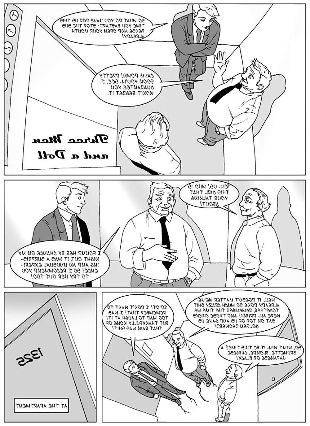 12P Three Men and a Doll
