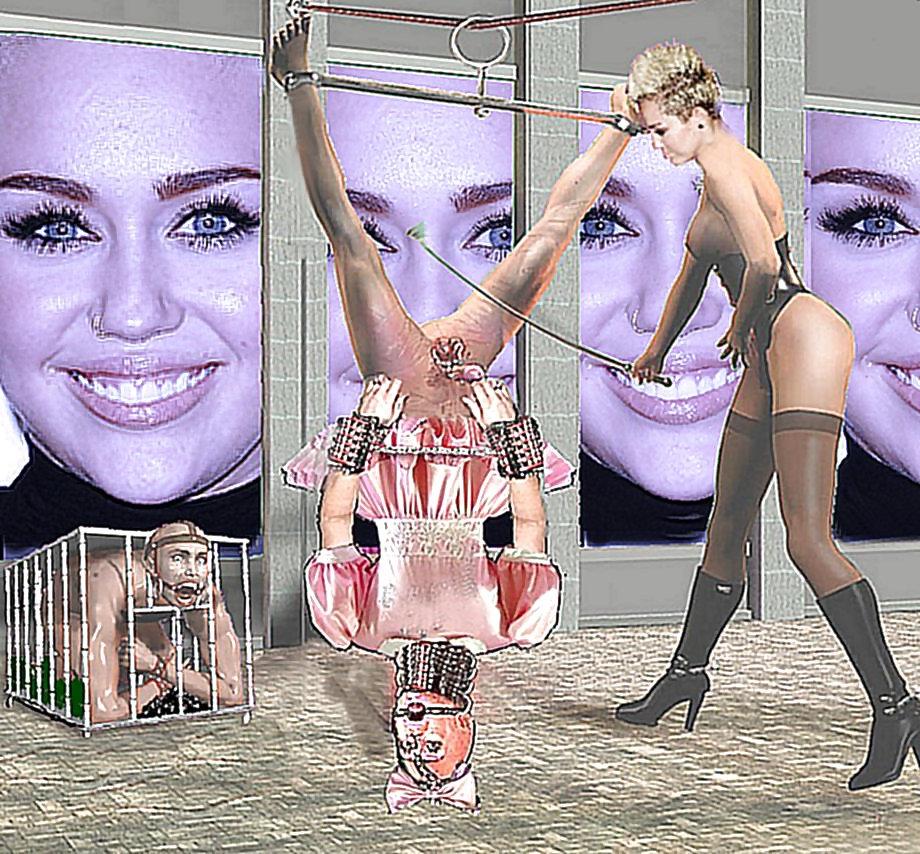 25P Miley and Antoniette Femdoms with Slaves 