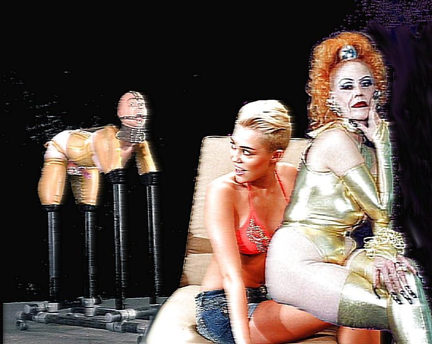 25P Miley and Antoniette Femdoms with Slaves 