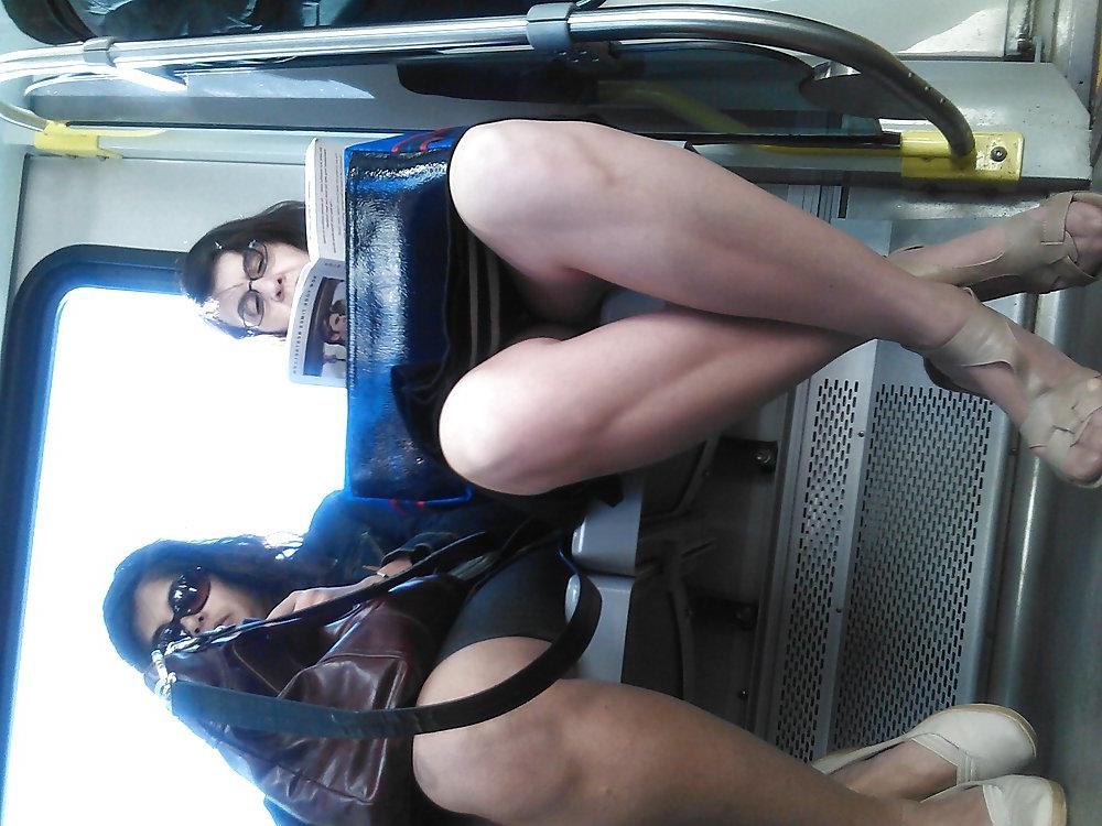 25P Voyeur 3 - almost an upskirt...