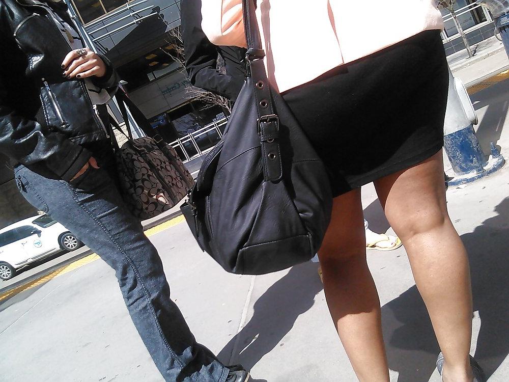 25P Voyeur 3 - almost an upskirt...