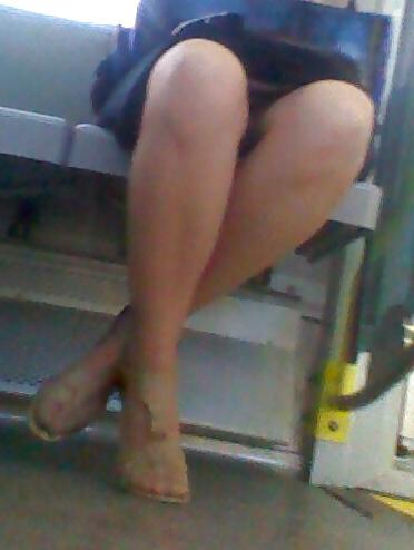 25P Voyeur 3 - almost an upskirt...