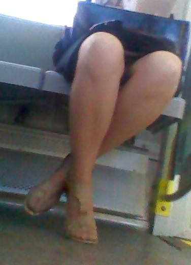 25P Voyeur 3 - almost an upskirt...