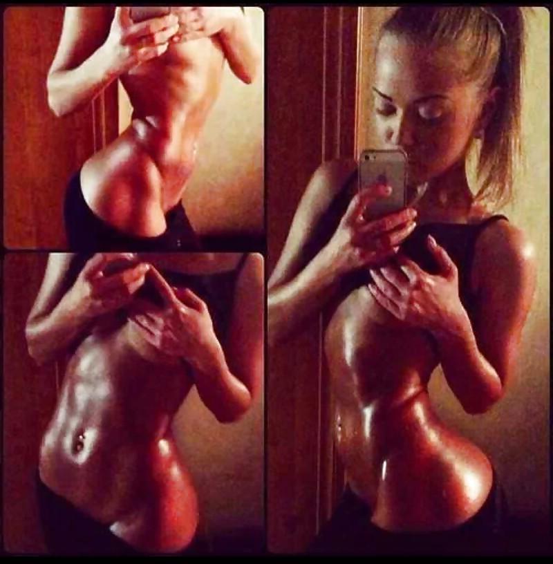16P Female bodybuilder