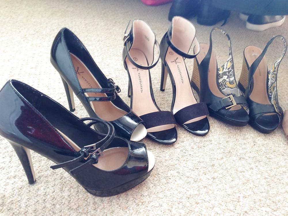 4P Selection of jaynes very sexy peep toe heels