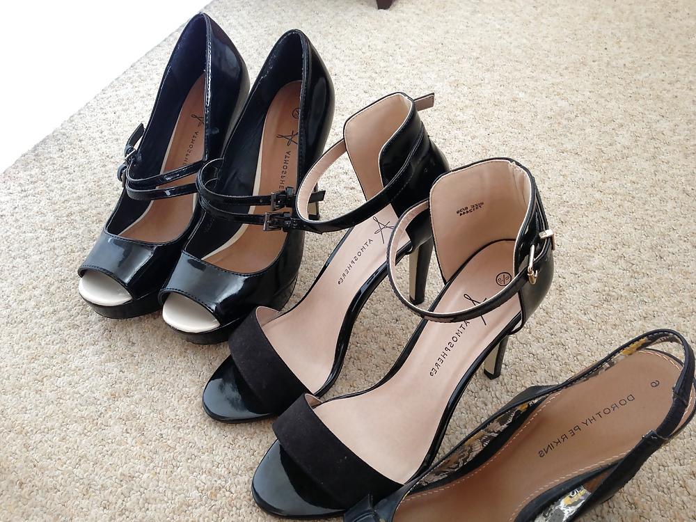 4P Selection of jaynes very sexy peep toe heels