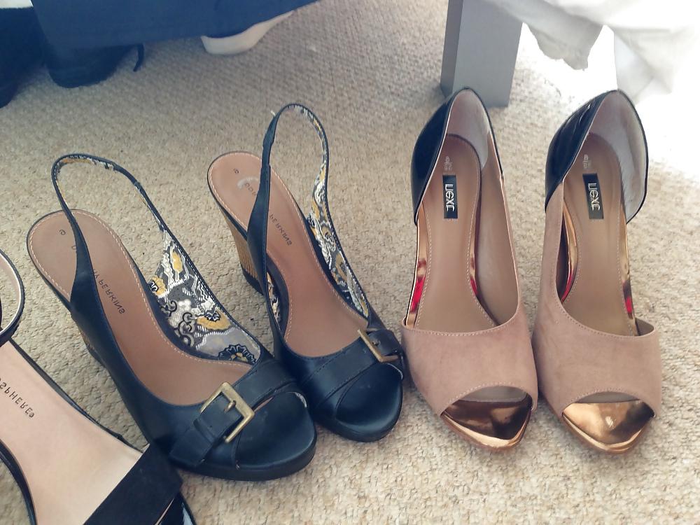 4P Selection of jaynes very sexy peep toe heels