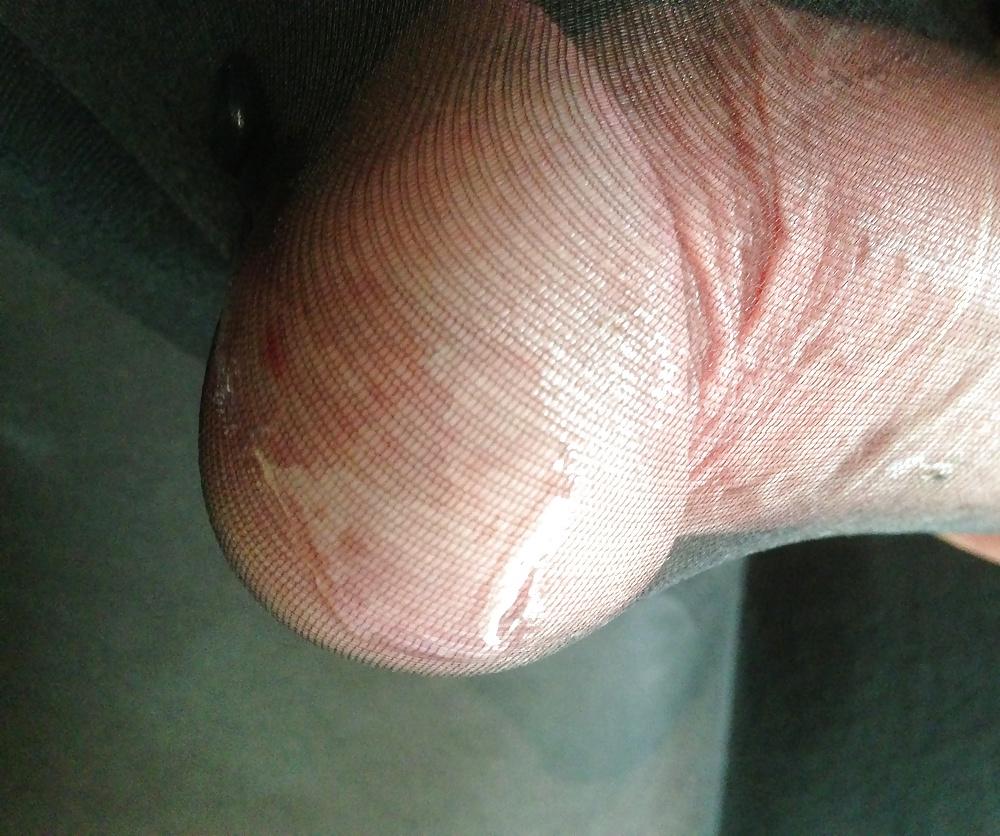25P Pantyhose fun! (Triple layer & pre-cum juice!)