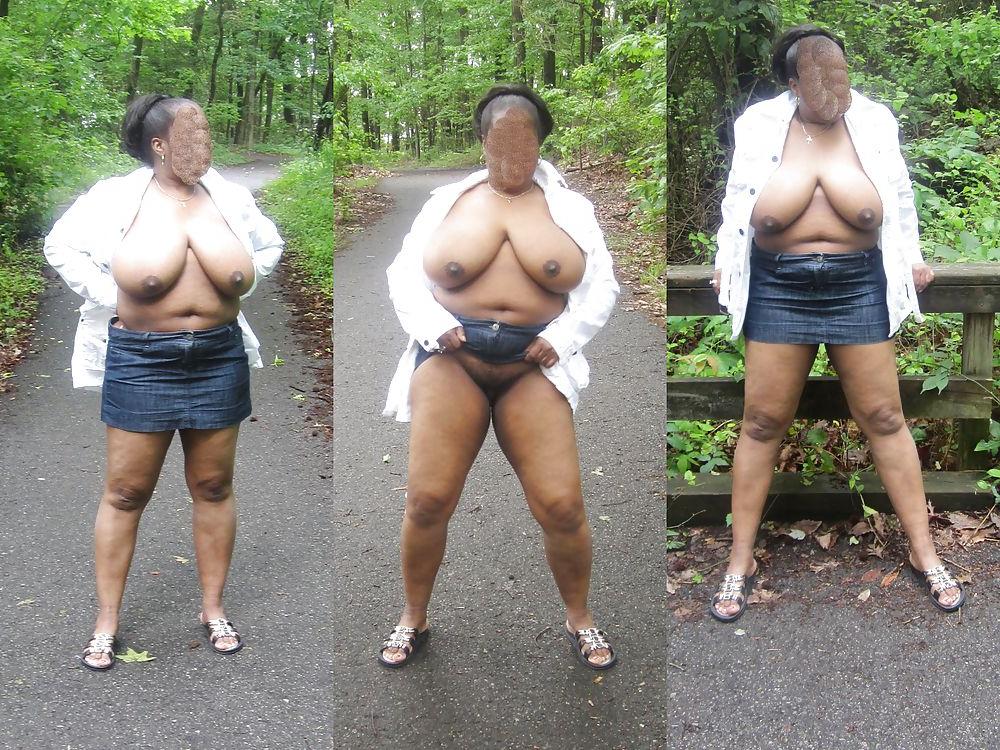 15P Collage of Titties In The Park
